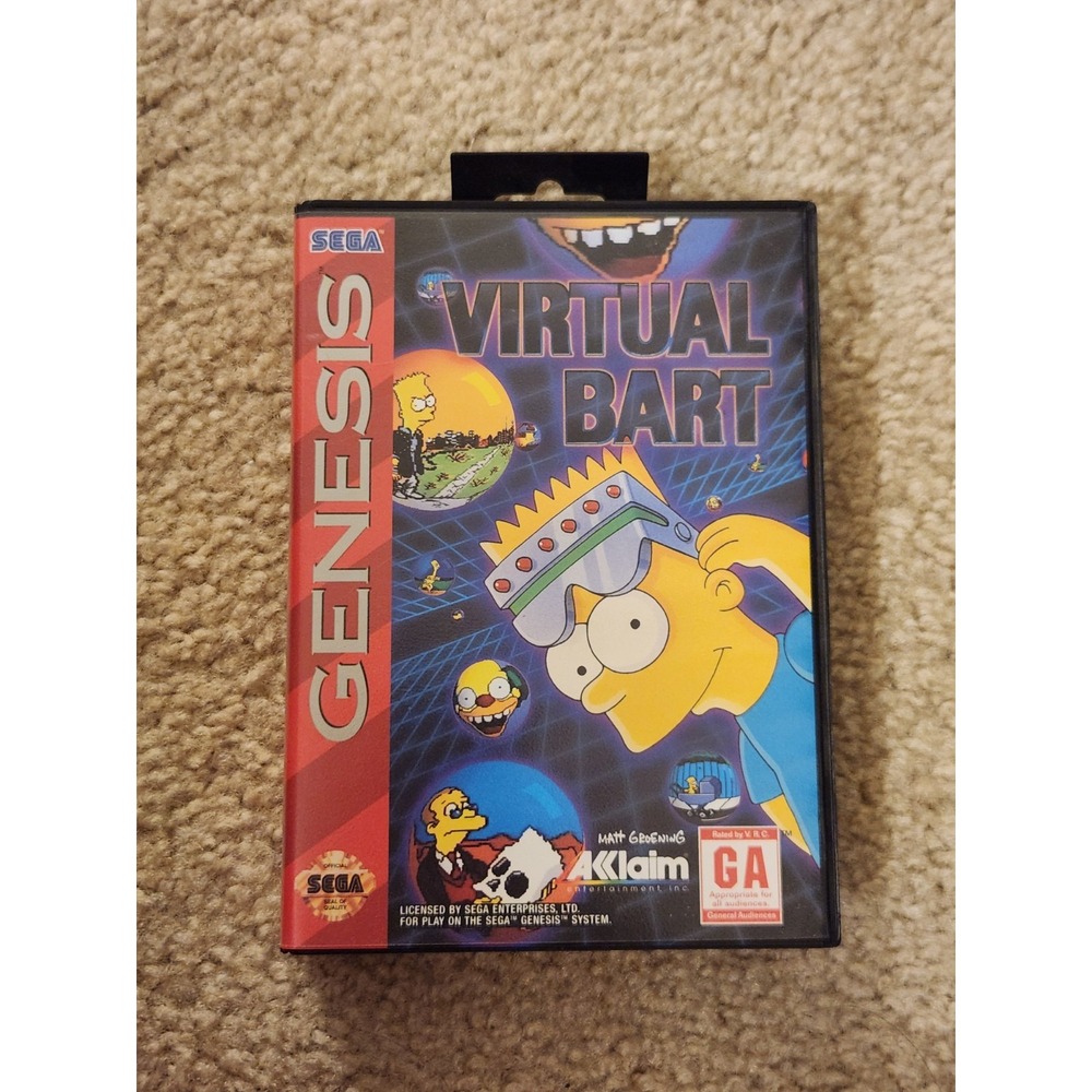 Virtual Bart (Sega Genesis, 1994)